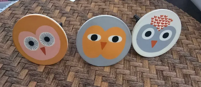 Gancho parede coruja linha Fábula Tok&Stok