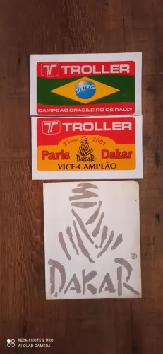Adesivos Copa Troller (originais)