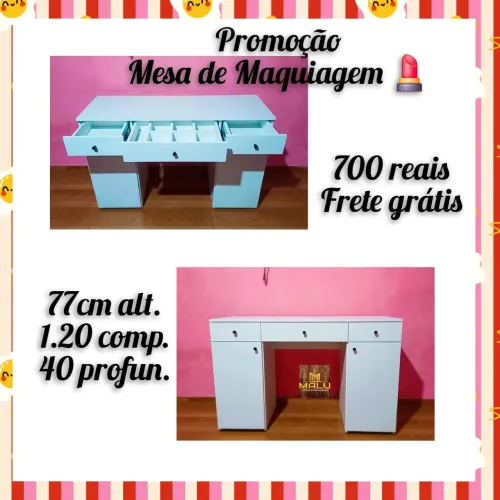 Mesa de maquiagem 