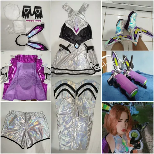 Cosplay Miss Fortune Coelha da Batalha COMPLETO -Rolecos