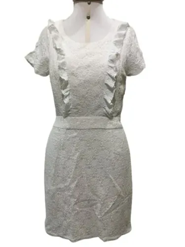 Vestido Oh Boy De Renda Branco Off White Tamanho P