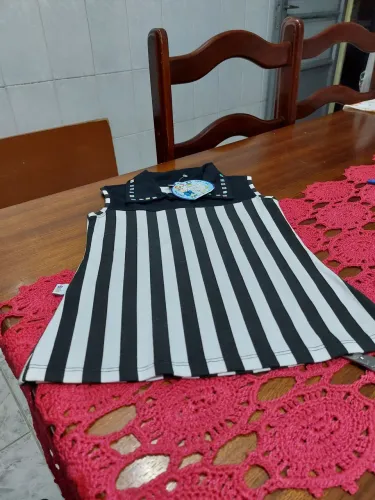 Blusa de listras infantil - tamanho p infantil