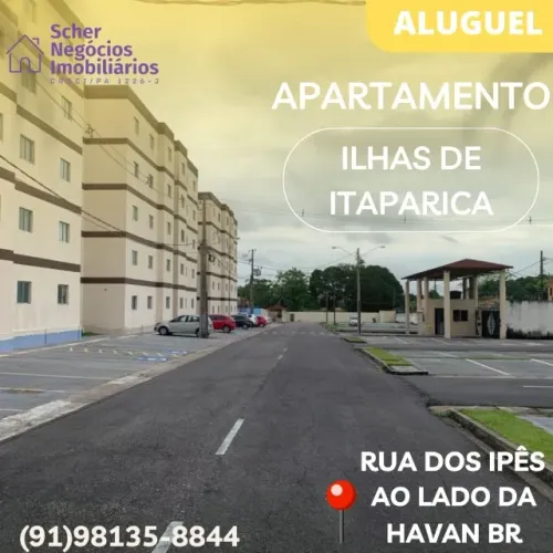 Apartamento ilhas de Itaparica em Ananindeua - Locação