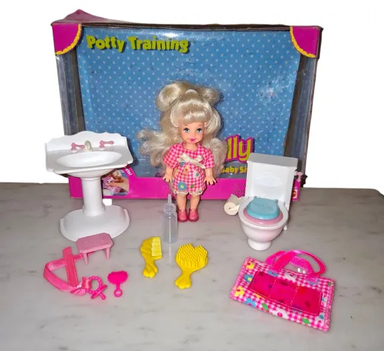 Barbie Kelly Banheiro Potty Training 1996