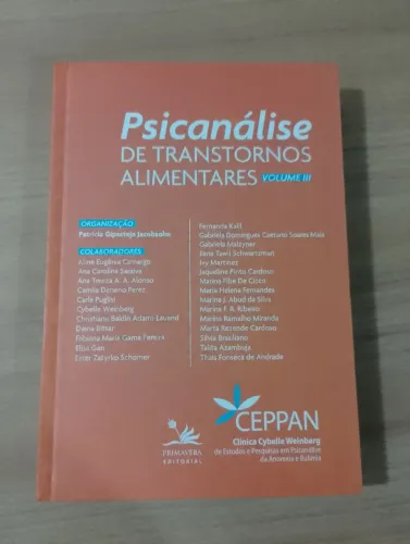 Livro Psicanálise de Transtornos Alimentares
