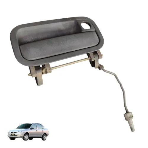 Maçaneta Externa Dianteira Direita Gm Corsa Classic 2008 07 Preto