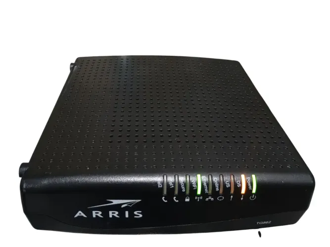 Modem/Roteador Arris TG862 - Usado