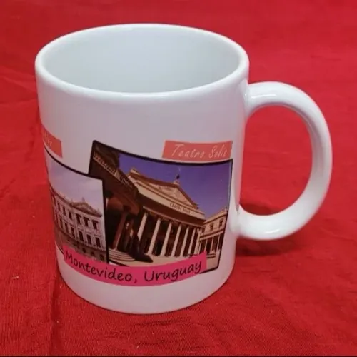 Caneca porcelana Montevidéo