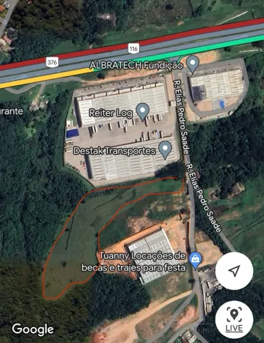 ÁREA EM SÃO JOSÉ DOS PINHAIS