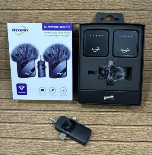 Microfone lapela 