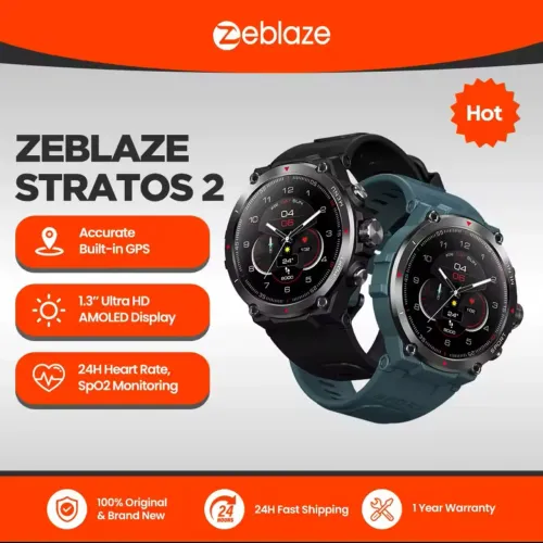 Zeblaze Stratos 2 Black Lacrado 