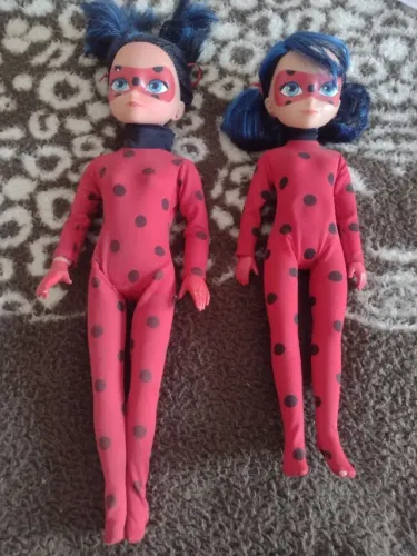 Boneca Miraculous Lady Bug 45 cm e 55 cm