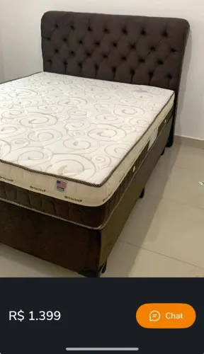 Cama box casal 