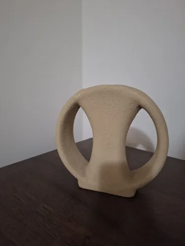 Vaso Escultórico Decorativo Moderno
