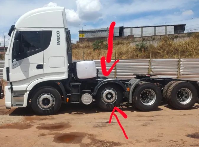 Quarto eixo Eixo dianteiro iveco hi-way direcional