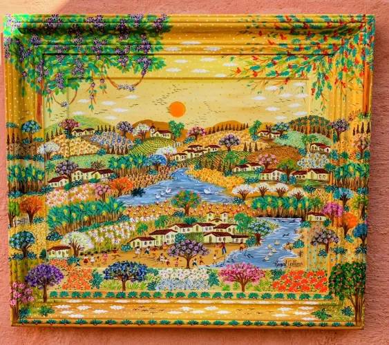 Raquel gallena artista naif 