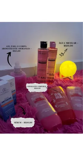 Kit completo de beleza e cuidados com a pele
