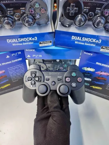 O controle Doubleshock PS 3 