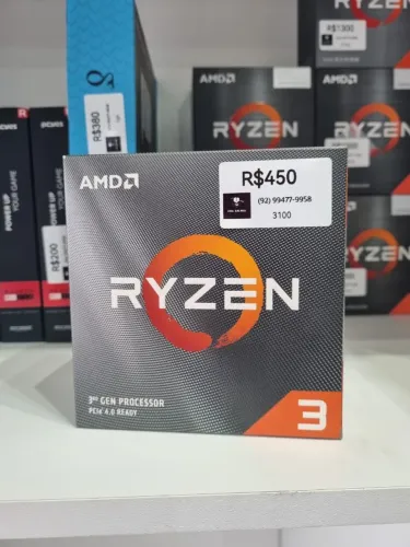 Processador AMD RYZEN 3 3100