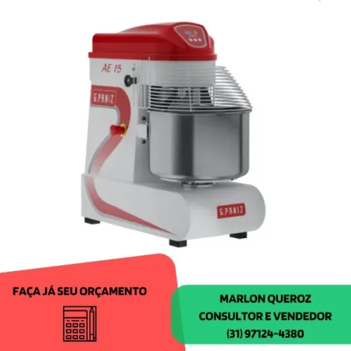 Masseira 15KG Espiral G.-Paniz Nova