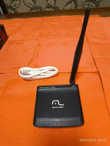 Roteador internet Multilaser 150 mbps, 