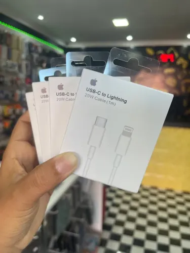 Cabo USB-C para Lightning 20W 1m Premium Apple