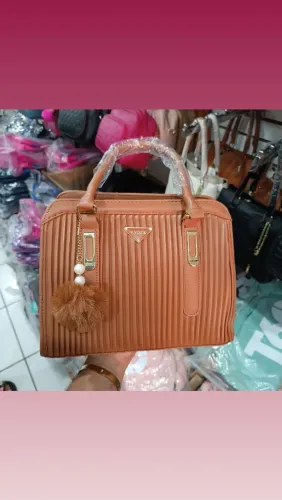Bolsa de Ombro Marrom V. Voice