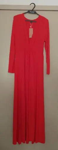 Vestido longo Vermelho
