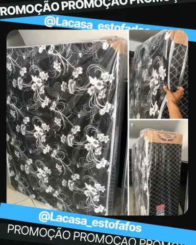 Cama casal box - de fábrica