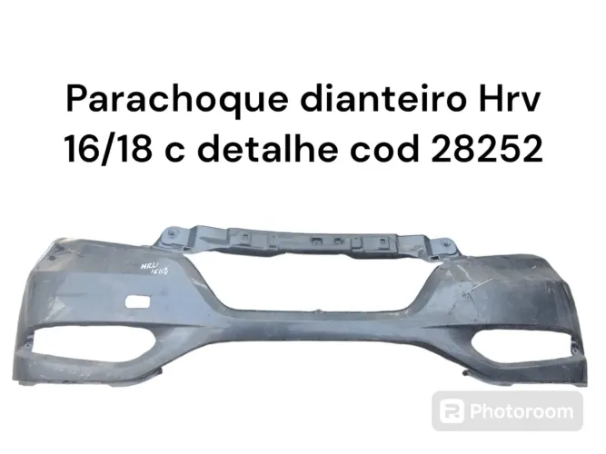 Para-choque Dianteiro HRV 16/18 Cinza