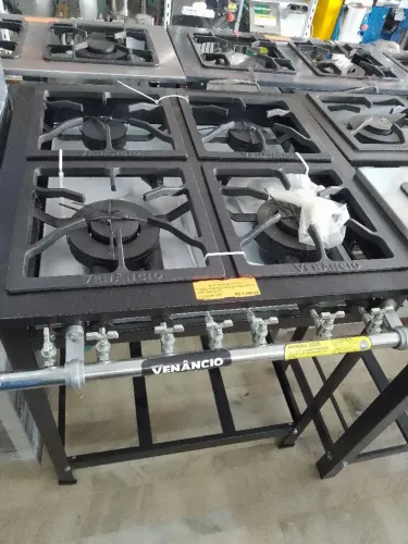 Fogão Industrial Venâncio 4 Bocas