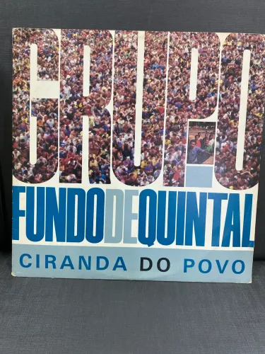 Lp disco de Vinil Fundo de Quintal ciranda do povo