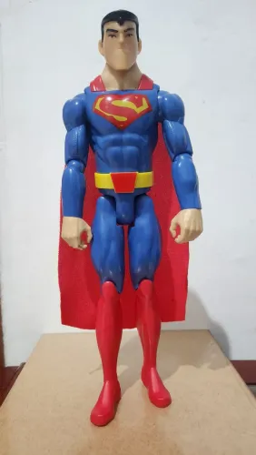Boneco Superman 30 Cm Liga Da Justiça - Mattel 