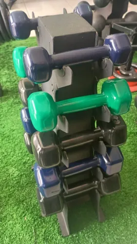 Torre de Halteres Musculação 1 a 5 pares. Pronta Entrega