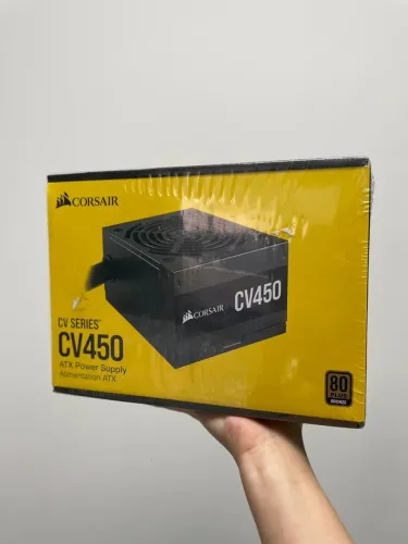 Fonte Corsair CV450 450W 80 Plus Bronze, Novo lacrado