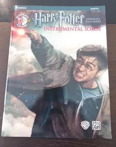 Livro de partituras trombone Harry Potter - Complete Film Series: Instrumental Solos