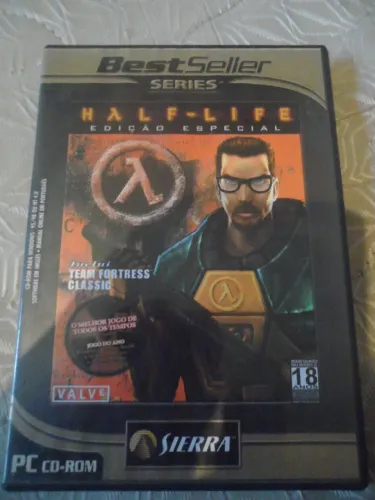 PC CD Rom Half-Life edição especial 2 discos jogo para pc