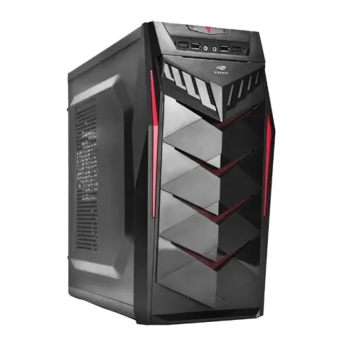 Gabinete Gamer C3Tech MT-G70BK *Sem Fan Led* - ATX, Micro-ATX e Mini-ITX - WZetta