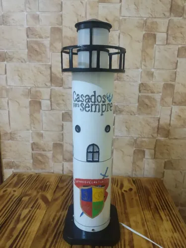 Farol Luminária Casados para Sempre 