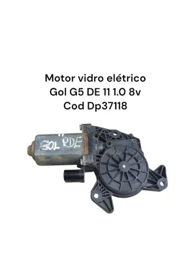 Motor Vidro Elétrico Gol G5 De 11 1.0 8v Cod Dp37118
