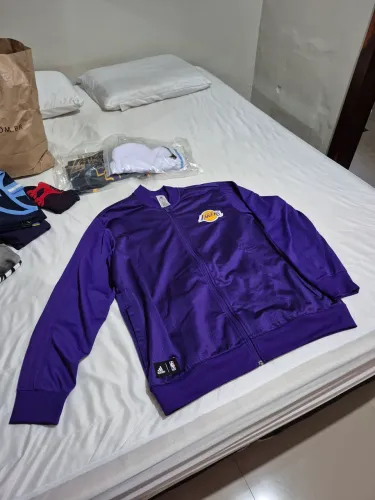 Casaco Jaqueta Lakers Adidas