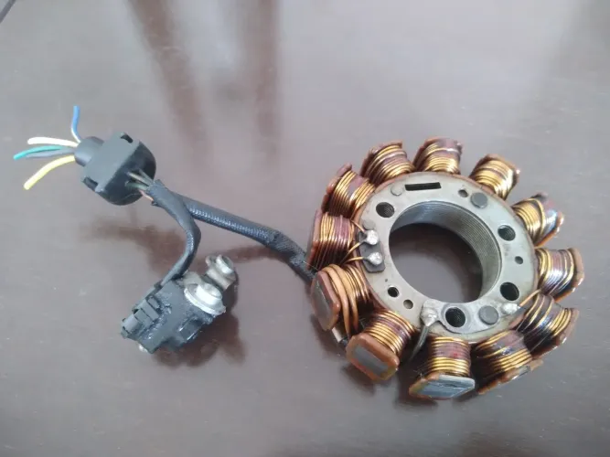 Estator ybr 125 2005 a pedal passo cartao