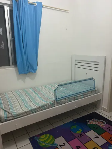Cama solteiro madeira