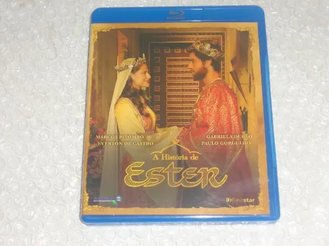 A História De Esther - Minissérie Bíblica - Blu-ray