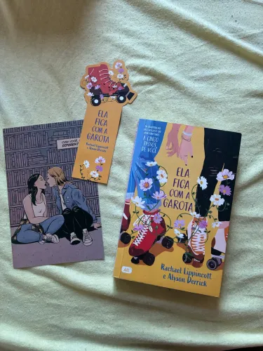 Livro Ela fica com a garota