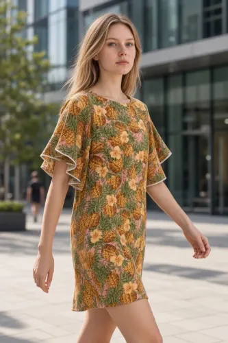 Vestido farm G de moletinho