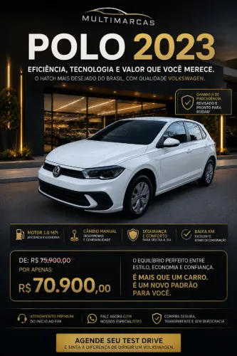 Volkswagen Polo 1.0 MPI Flex 12V 5P 2023