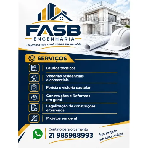 Engenheiro Civil - Laudos, perícias, vistorias e projetos 