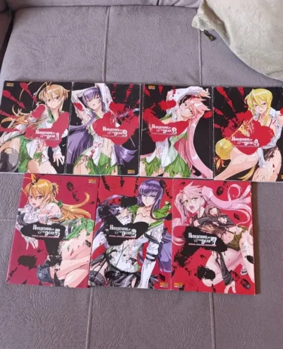 High school of the dead colorido completo 