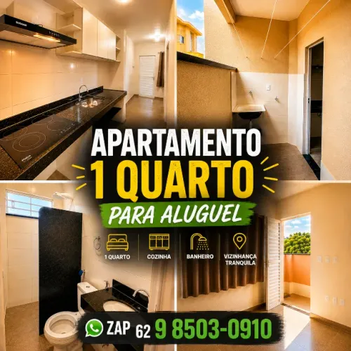 APARTAMENTO 1 QUARTO EM GOIANIA PARA ALUGAR ALUGUEL CIDADE BAIRRO SETOR REGIAO